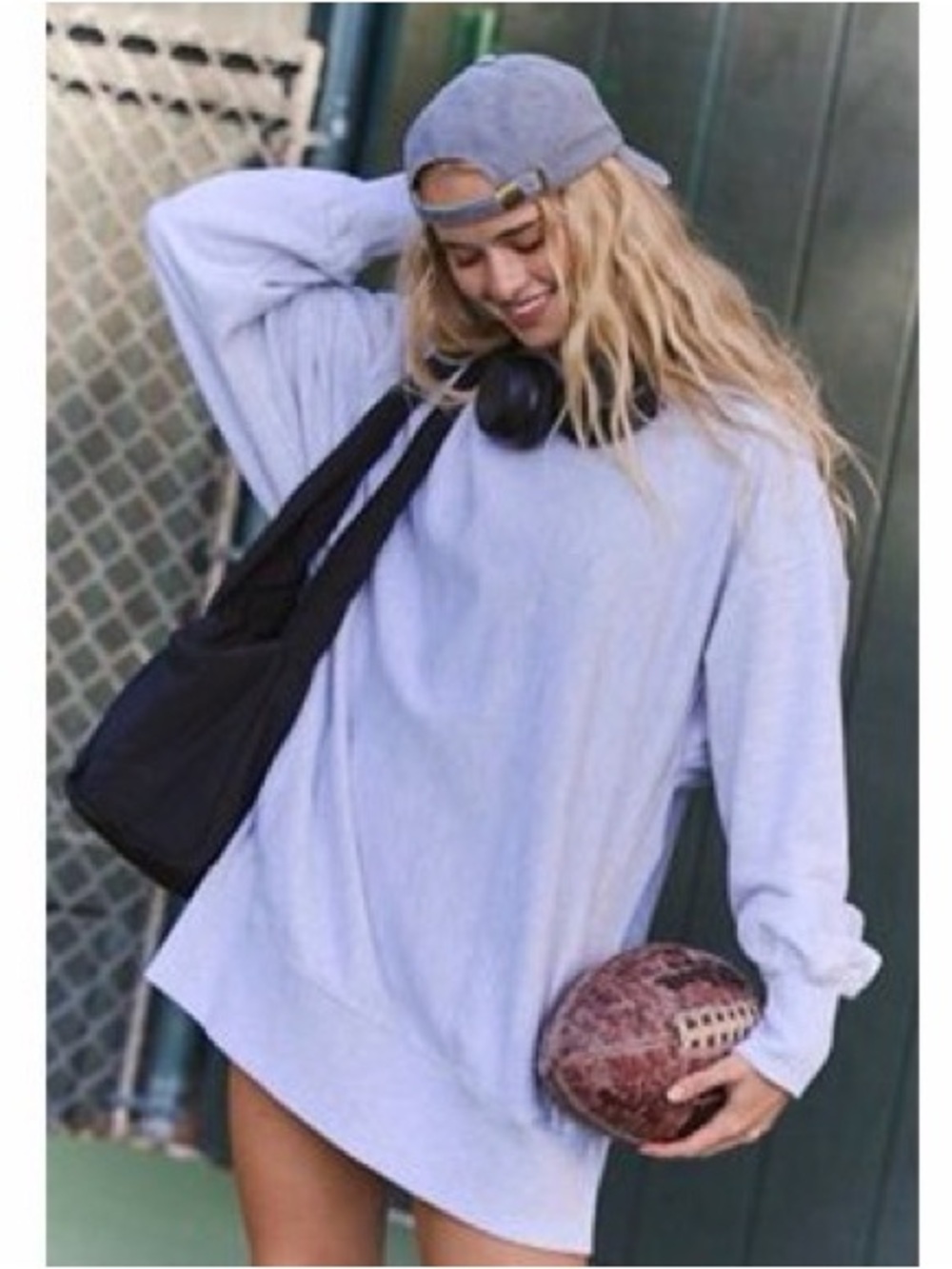 Free people movement post up tunic white Heather XS NWT $98